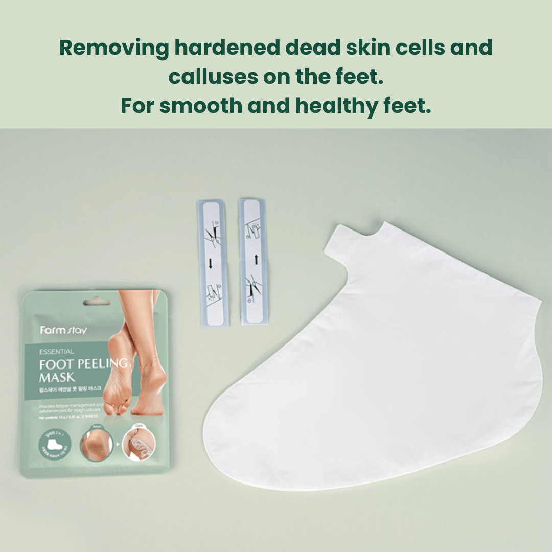 FarmStay Essential Foot Peeling Mask (1 pair) - Kiyoko Beauty
