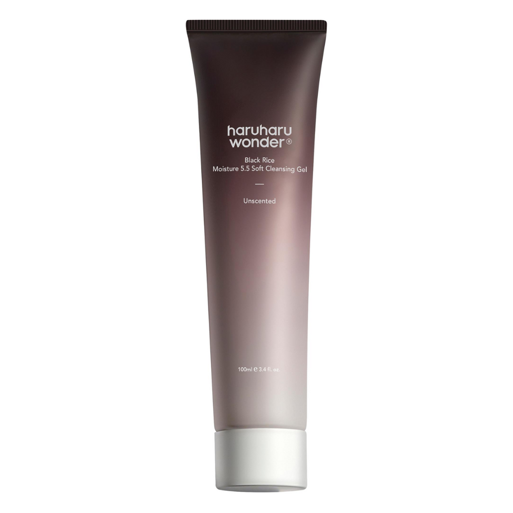 Haruharu Wonder Black Rice Moisture 5.5 Soft Cleansing Gel (100ml) - Kiyoko Beauty
