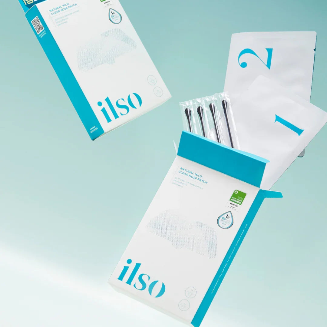 ILSO Natural Mild Clear Nose Patch - Updated (5 pcs) - Kiyoko Beauty