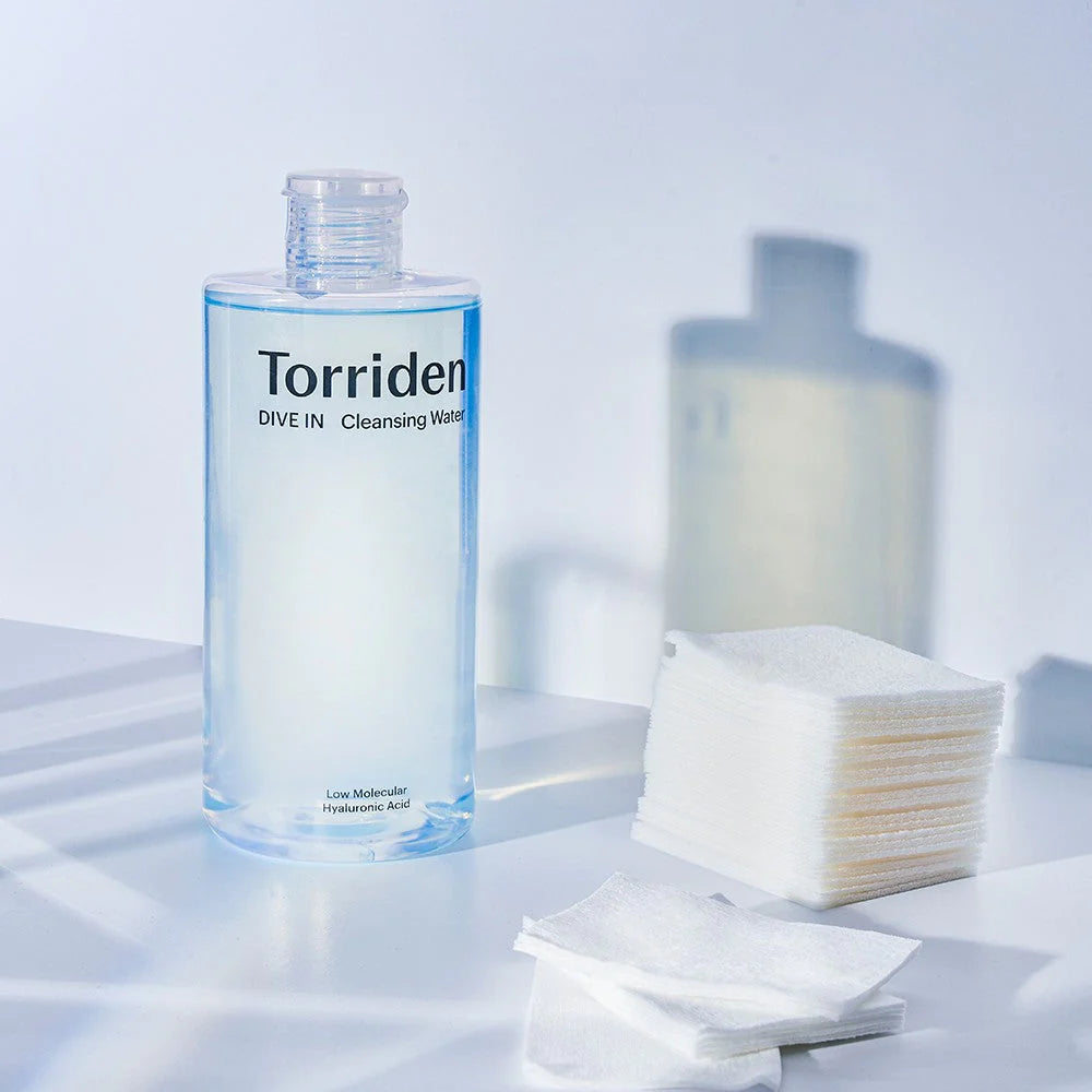 TORRIDEN Dive-In Low Molecular Hyaluronic Acid Cleansing Water (400ml) - Kiyoko Beauty