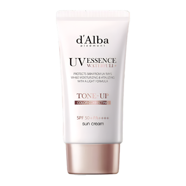 d'Alba UV Essence Waterfull Tone-Up Sun Cream SPF50+ PA++++ (50ml) - Kiyoko Beauty