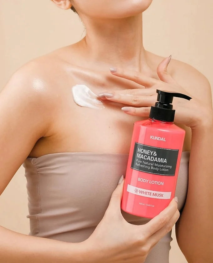 KUNDAL Honey & Macadamia Pure Body Lotion (500ml)