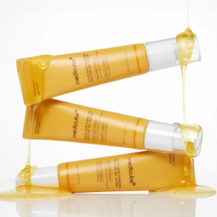 Medicube Kojic Acid Turmeric Vita Eye Gel Serum (30ml)