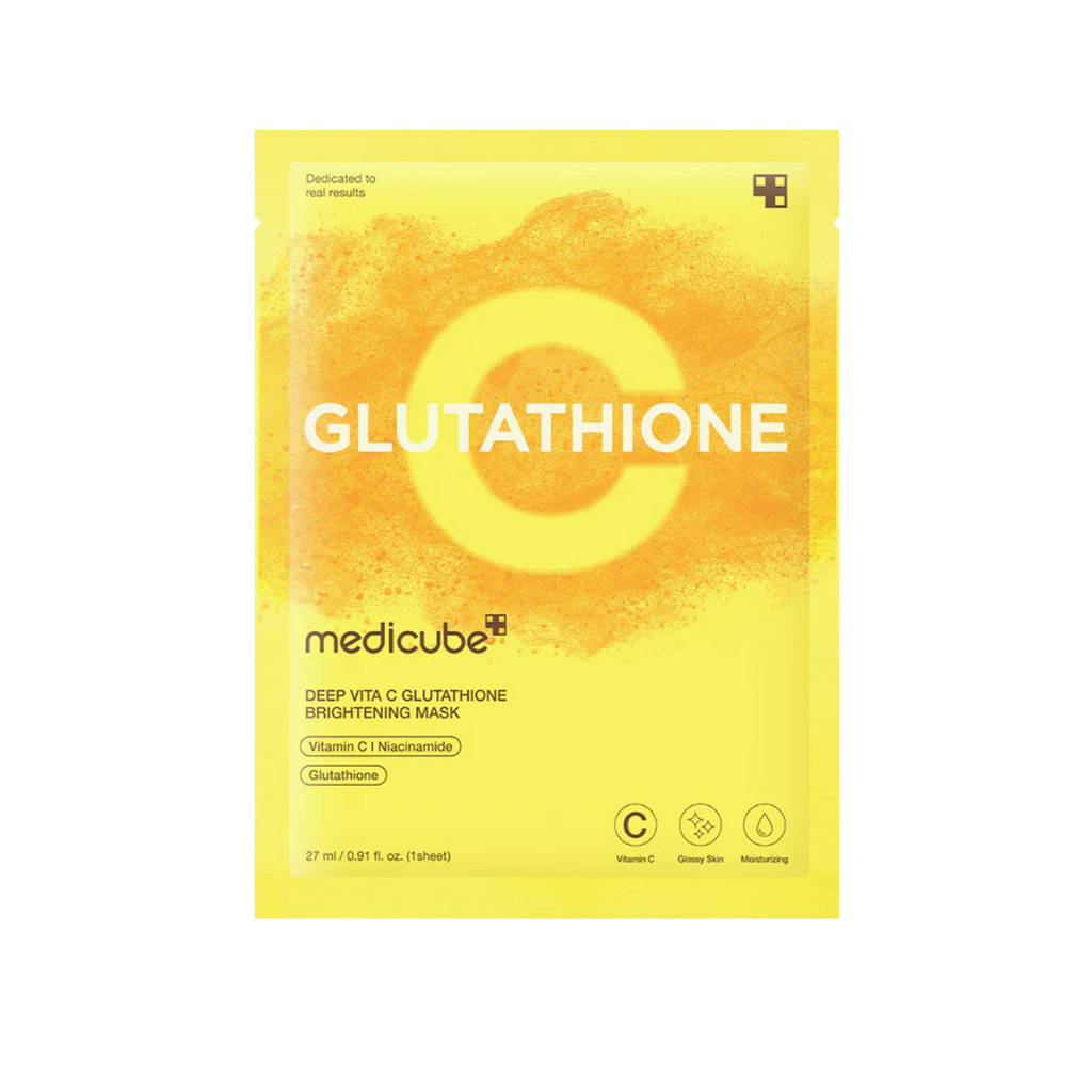 Medicube Deep Vita C Glutathione Brightening Mask (1 PC) - Kiyoko Beauty