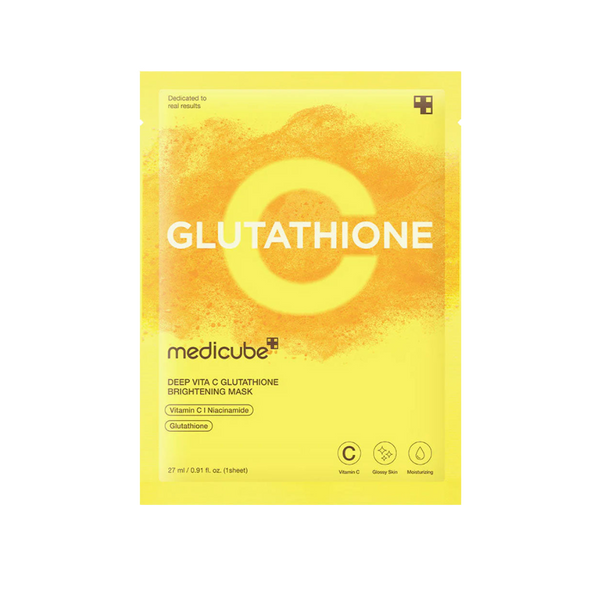 Medicube Deep Vita C Glutathione Brightening Mask (1pc)