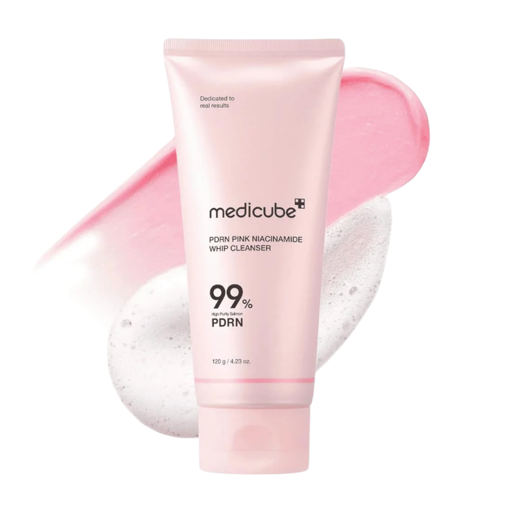 Medicube PDRN Pink Niacinamide Whip Cleanser (120g)