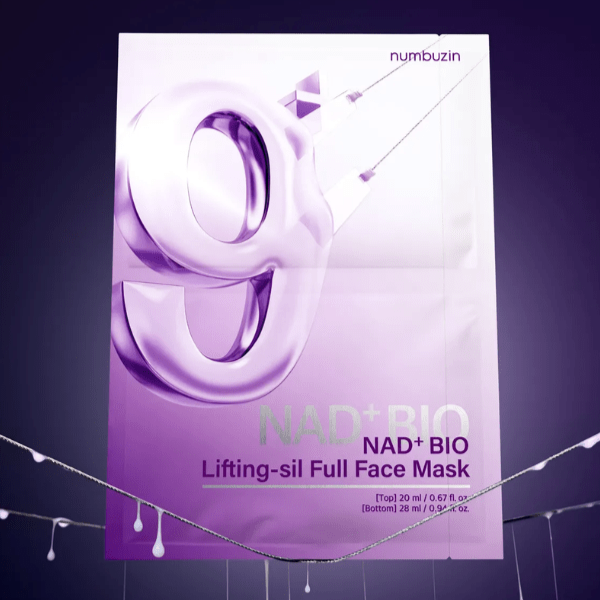numbuzin No.9 NAD Bio Lifting Full Cover Facial Mask - Kiyoko Beauty