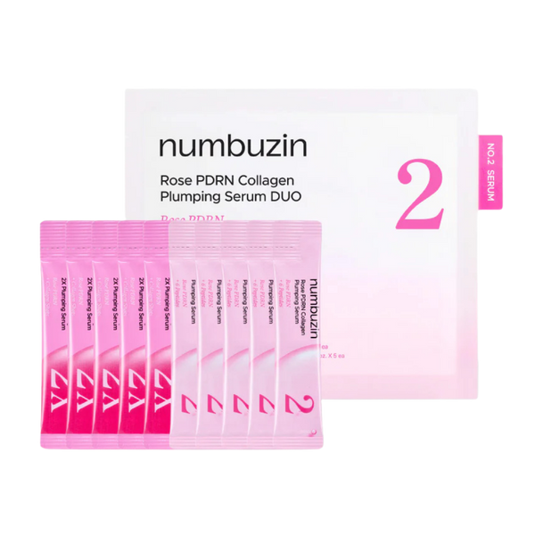 numbuzin No.2 Rose PDRN Collagen Plumping Serum Duo (1.2ml x 10 numbuzin No.2 Rose PDRN Collagen Plumping Serum Duo (1.2ml x 10