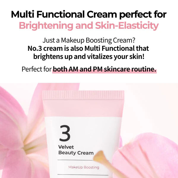 numbuzin No.3 Velvet Beauty Cream (60ml)
