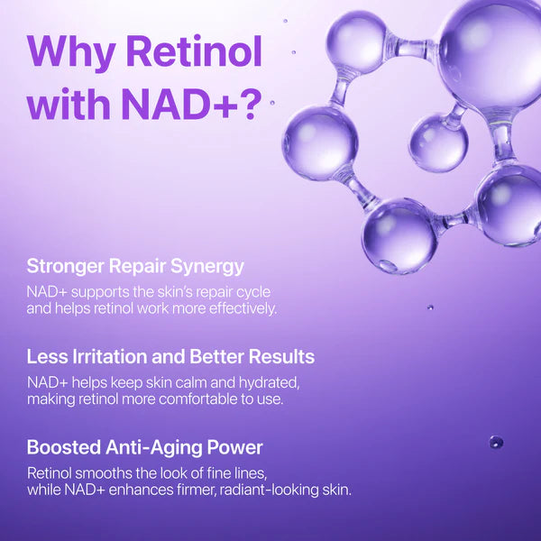 numbuzin No.9 NAD+ Retinol Volumetox Eye Cream (10ml)