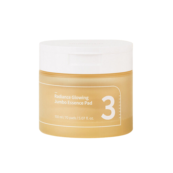 numbuzin No.3 Radiance Glowing Jumbo Essence Pad (70pcs) | Kiyoko