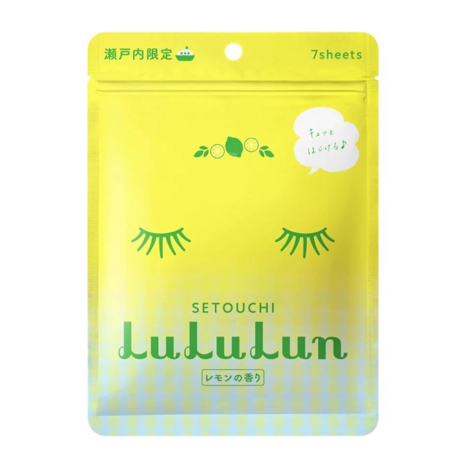 Lululun Premium Setouchi Lemon Face Mask (7 PCs)