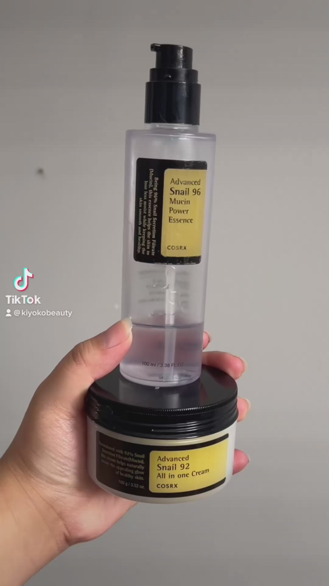 こすめ COSRX Advanced Snail 92 All In One Cream (100g) | Kiyoko Beauty