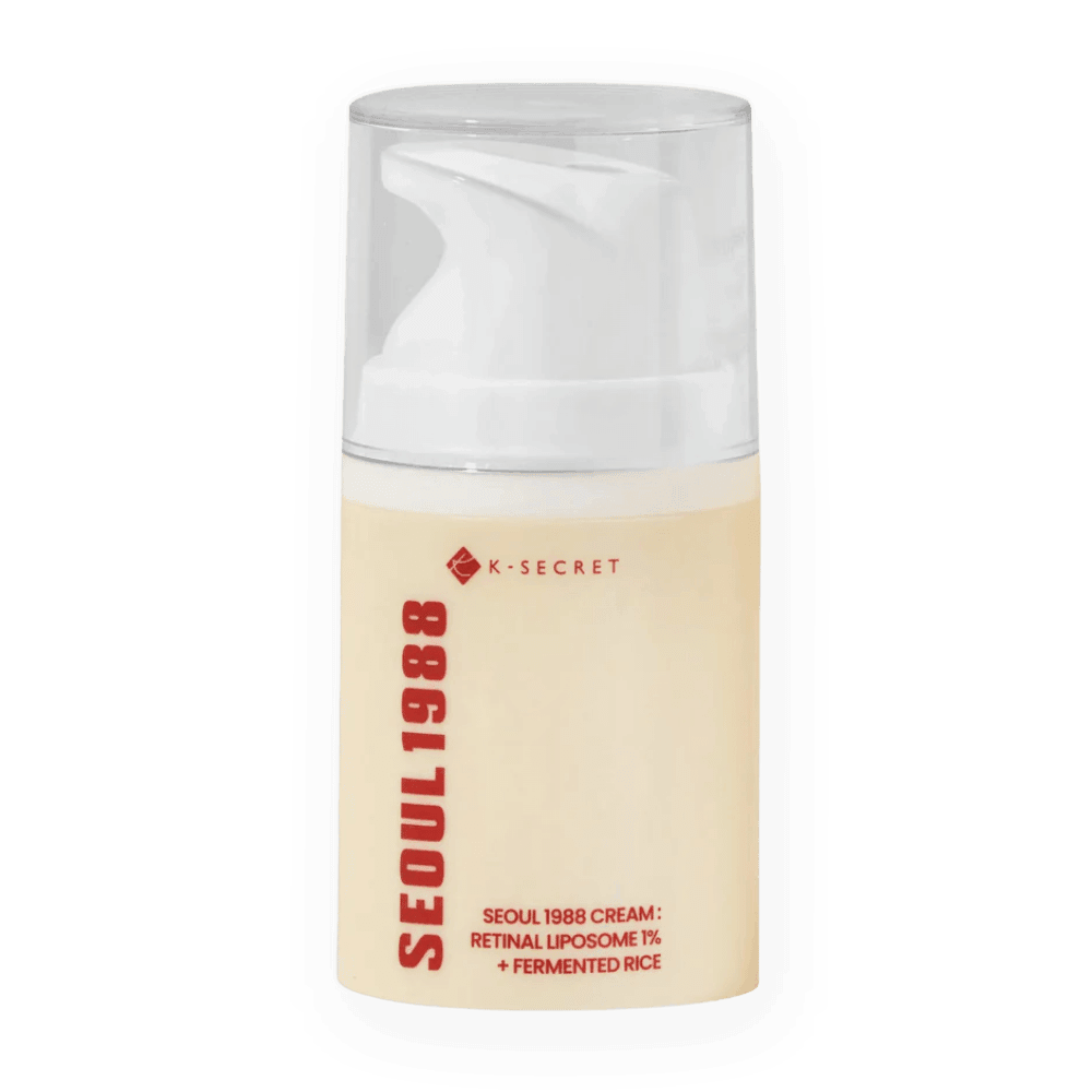 KSECRET SEOUL 1988 Cream: Retinal Liposome 1% + Fermented Rice (50ml) - Kiyoko Beauty