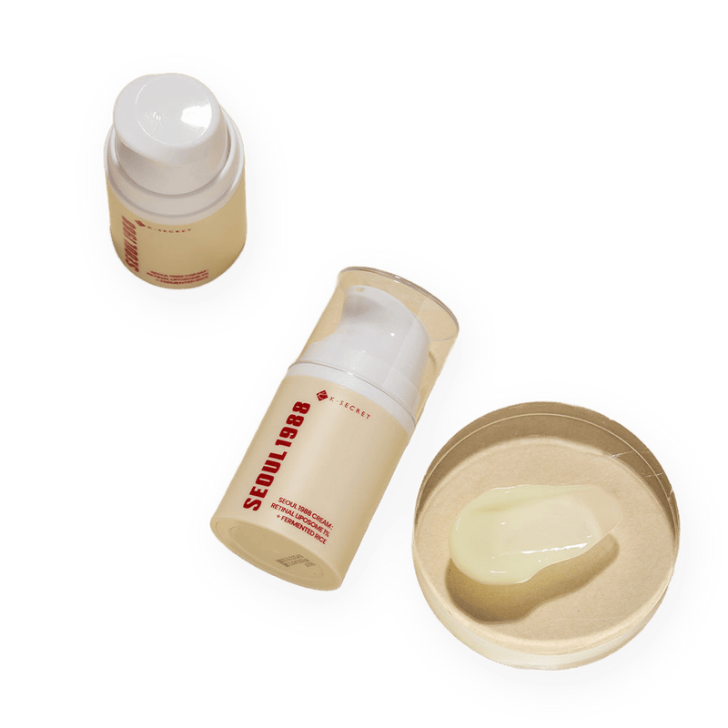 KSECRET SEOUL 1988 Cream: Retinal Liposome 1% + Fermented Rice (50ml) - Kiyoko Beauty
