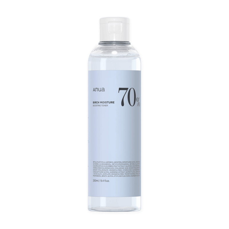 ANUA Birch 70% Moisture Boosting Toner (250ml) - Kiyoko Beauty