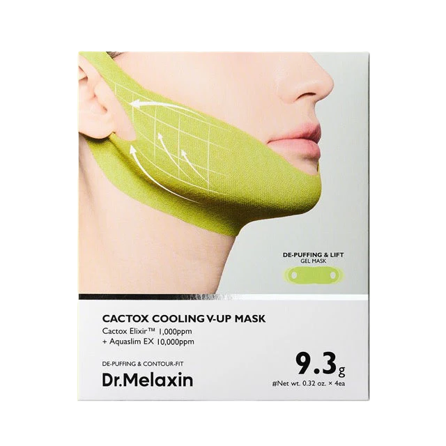 Dr.Melaxin Cactox Cooling V-Up Mask (4 PCs)