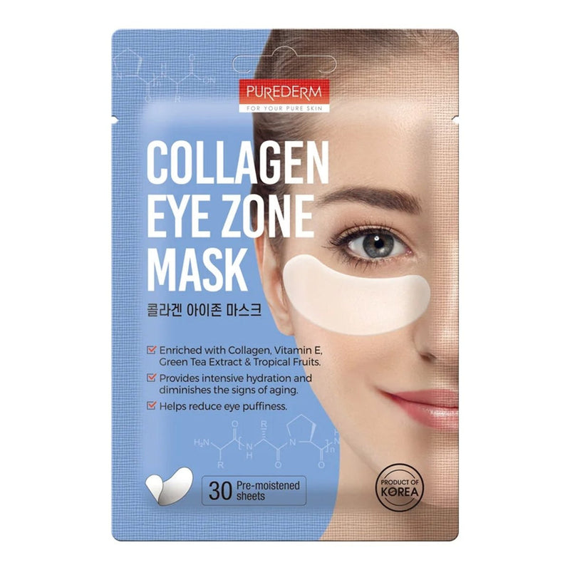 PUREDERM Collagen Eye Zone Mask (15 pairs) - Kiyoko Beauty