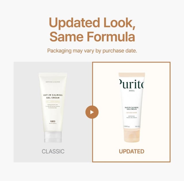 PURITO Oat-in Calming Gel Cream (100ml)