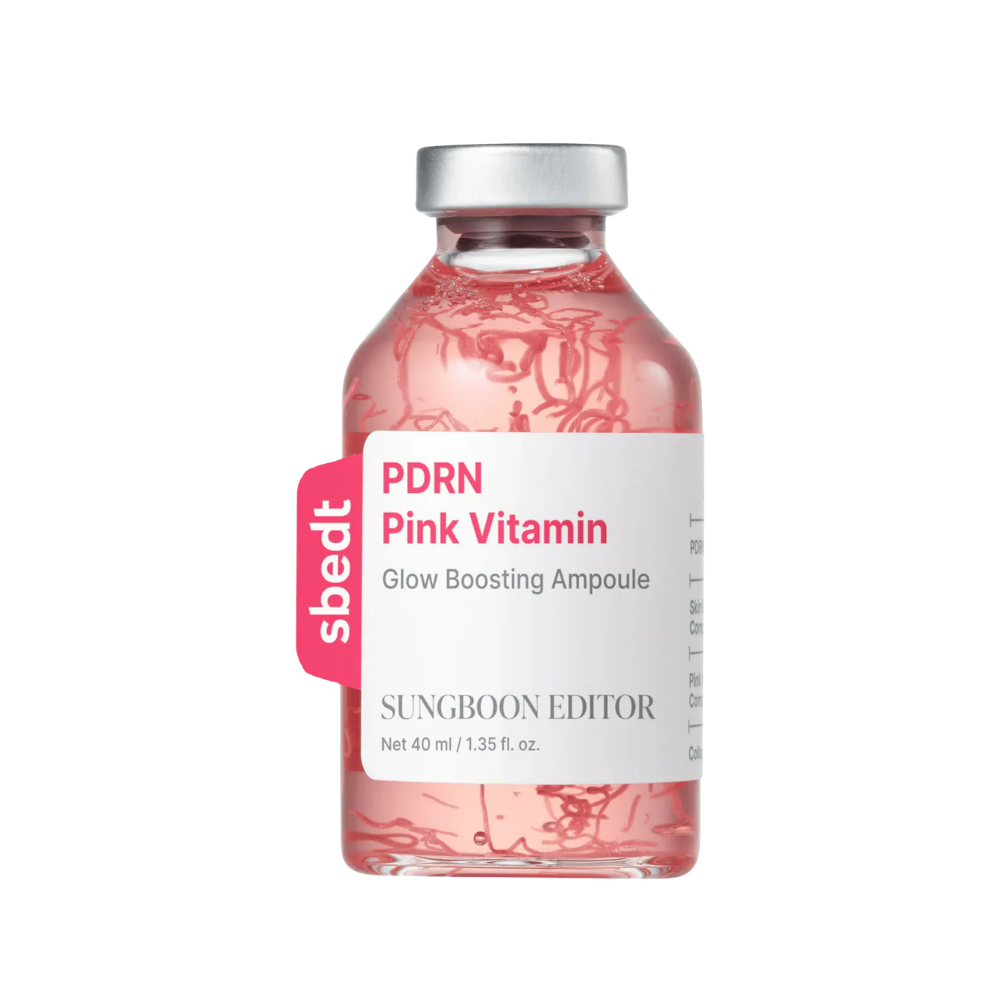 Sungboon Editor PDRN Pink Vitamin Glow Boosting Ampoule (40ml) - Kiyoko Beauty
