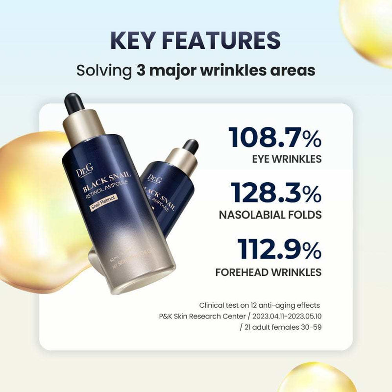 Dr.G Black Snail Retinol Ampoule (50ml)