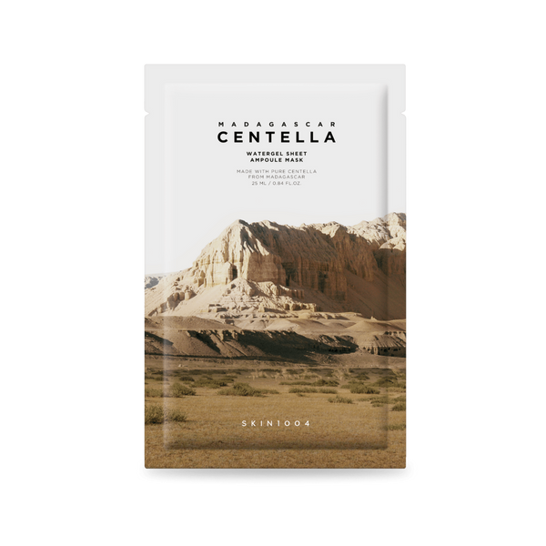 【絶版】エスカルゴスキン vol1 SKIN1004 Madagascar Centella Watergel Sheet Ampoule Mask | Kiyoko