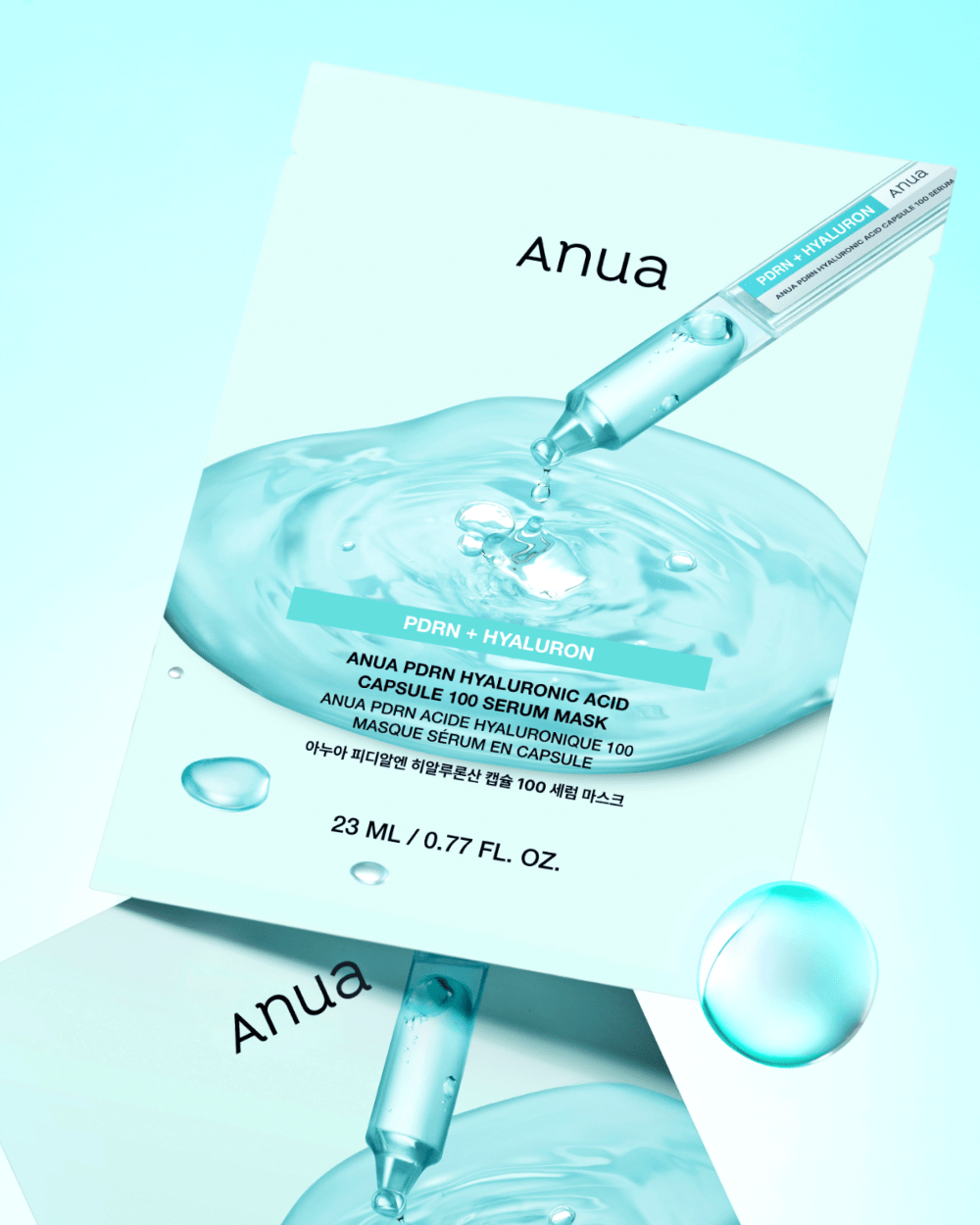ANUA PDRN Hyaluronic Acid Capsule 100 Serum Mask - Kiyoko Beauty