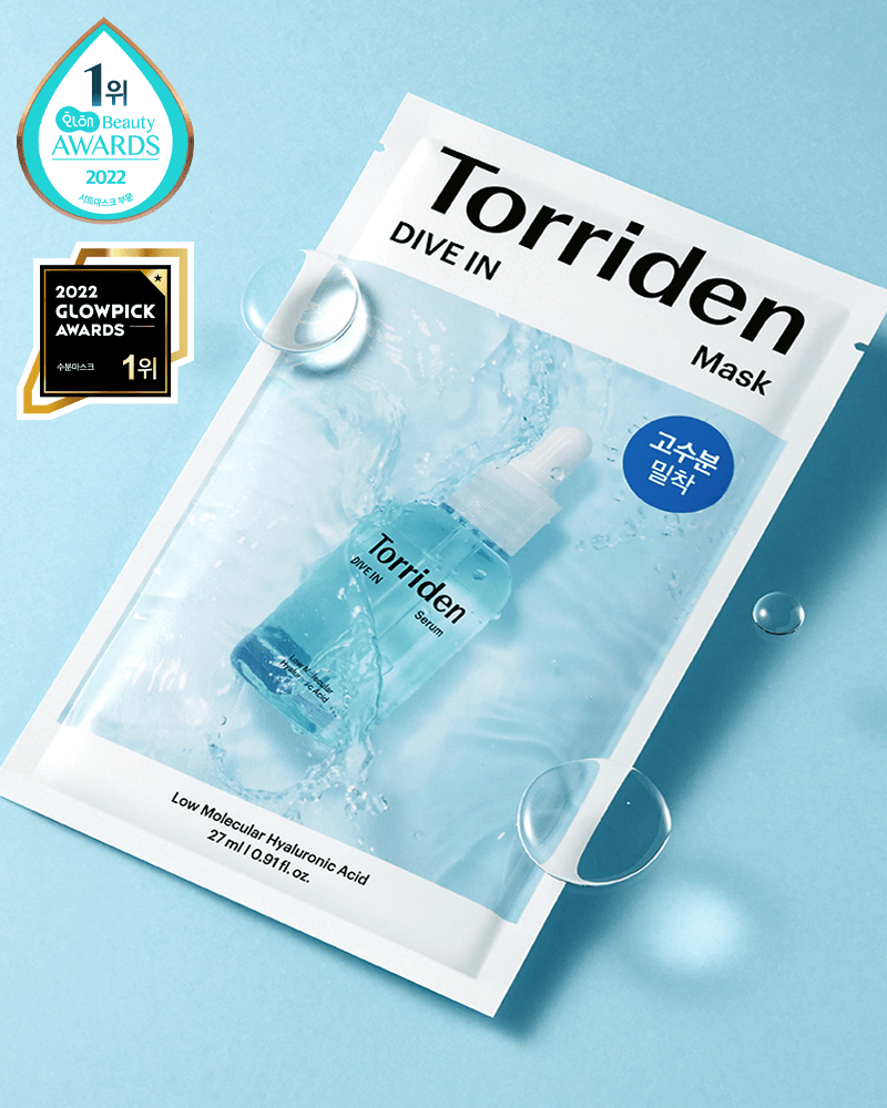 TORRIDEN Dive-In Low Molecular Hyaluronic Acid Mask | Kiyoko