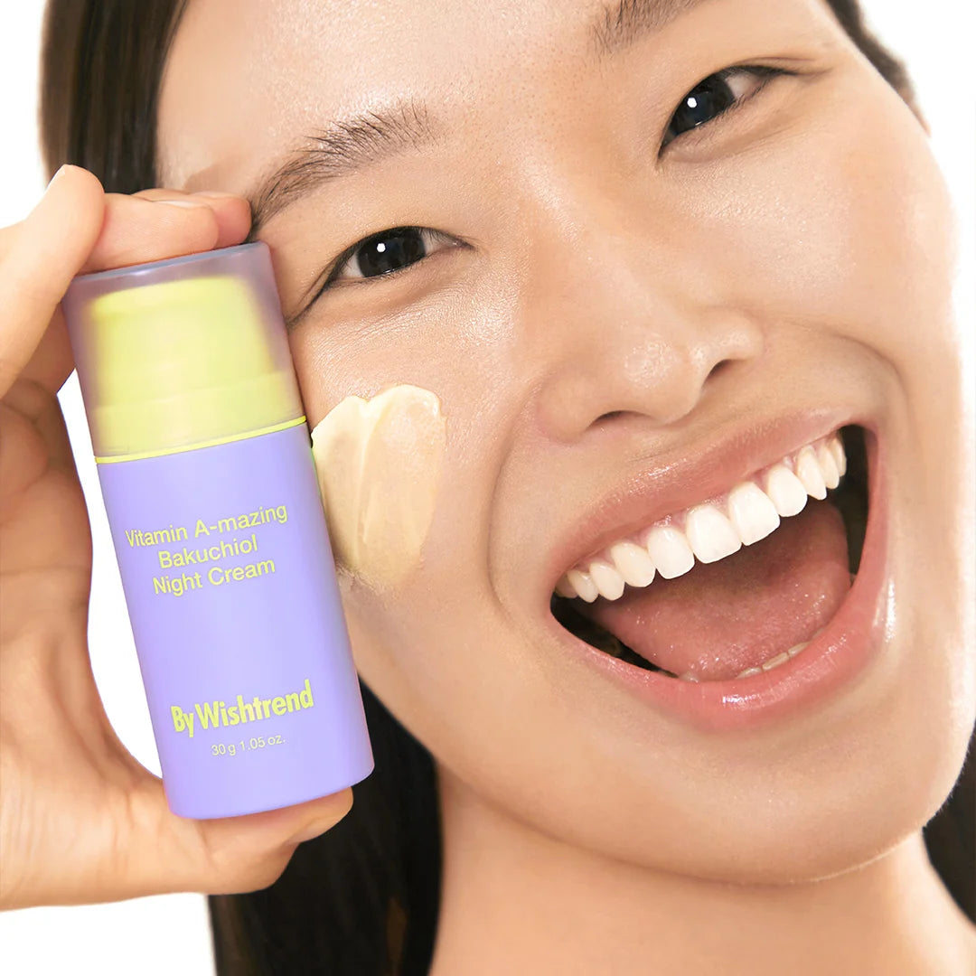 By Wishtrend Vitamin A-mazing Bakuchiol Night Cream (30g) - Kiyoko Beauty