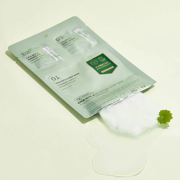 VT Cica Reti-A All-In-One 3-Step Mask (1 PC) - Kiyoko Beauty