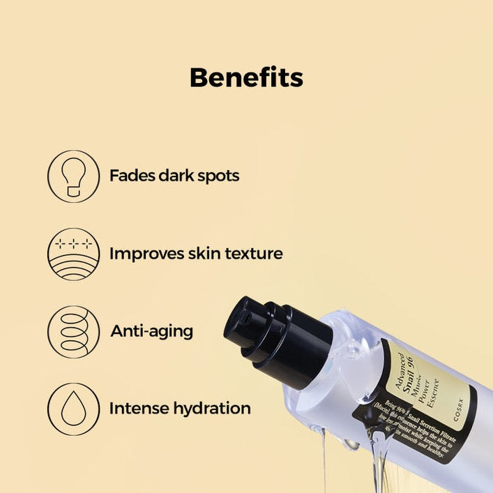 COSRX Advanced Snail 96 Mucin Power Essence (100ml) | Kiyoko Beauty