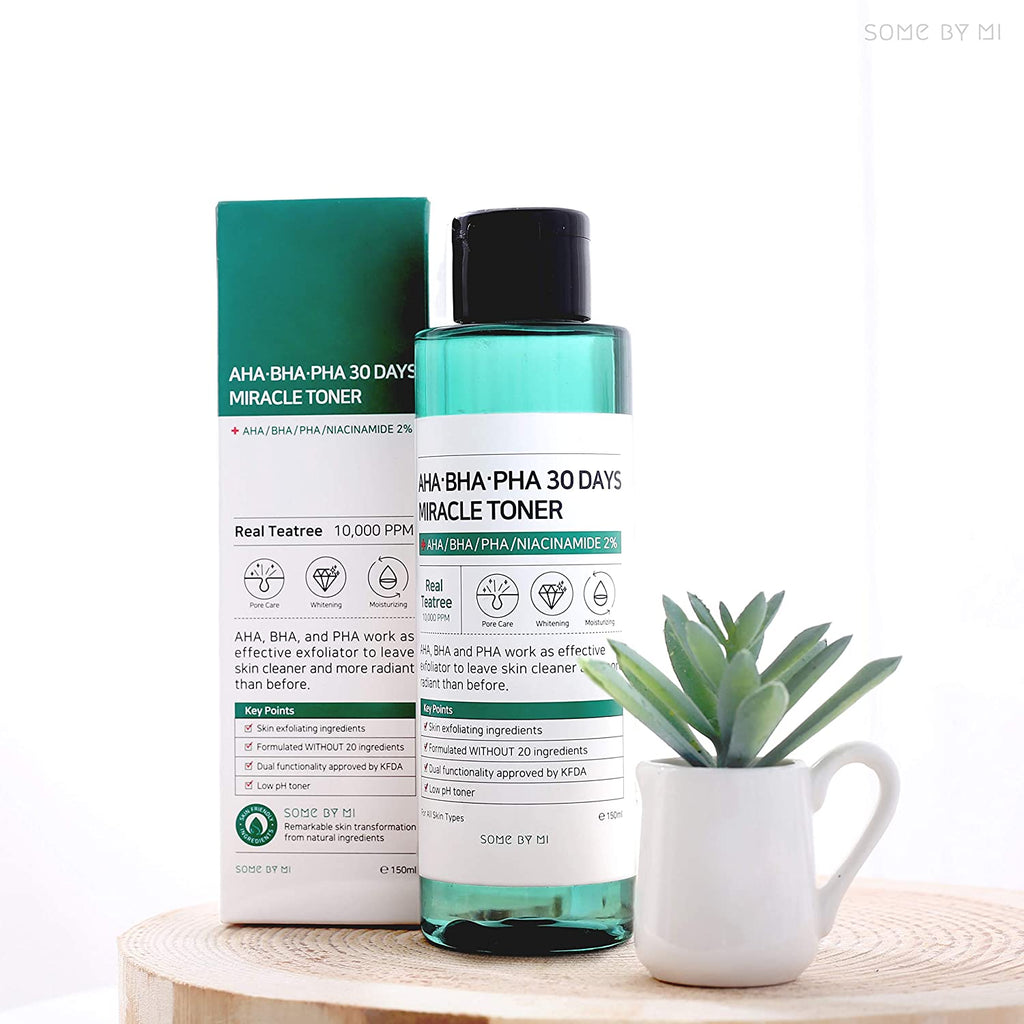 SOME BY MI AHA-BHA-PHA 30 Days Miracle Toner (150ml) - Kiyoko Beauty