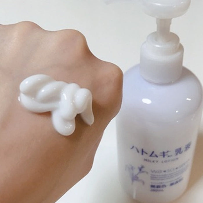 Wasosen Hatomugi Milky Lotion (280ml) | Kiyoko